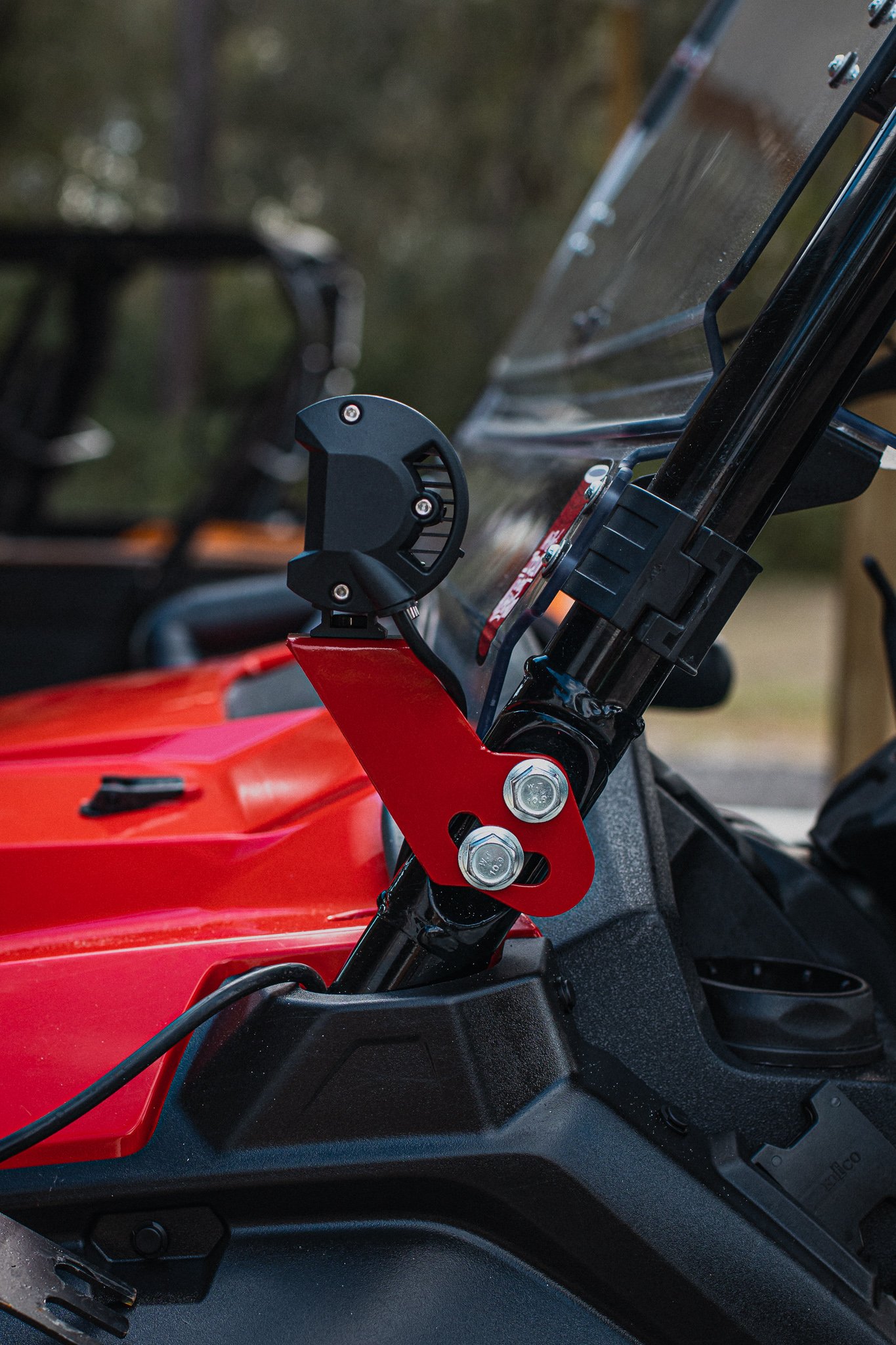 Image of Honda Pedestal Pod Light Brackets (PAIR)