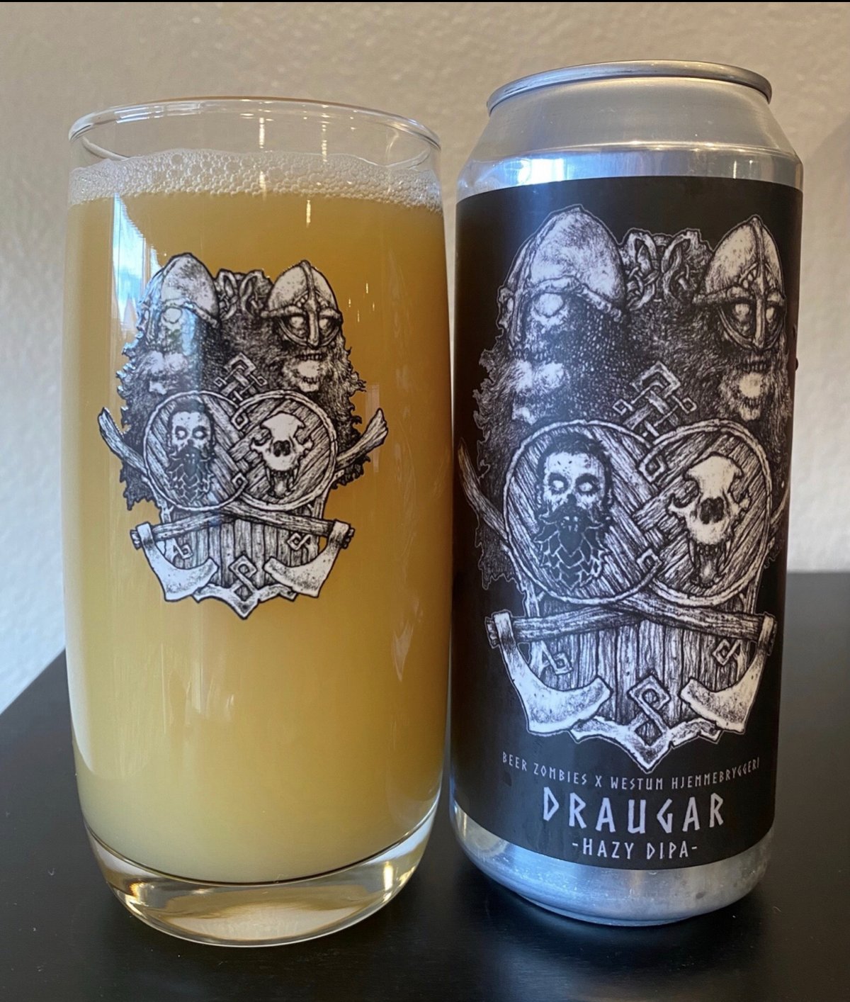 Beer Zombies Pint Glass Beer Zombies