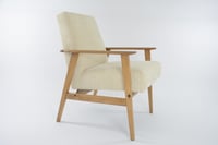 Image 1 of Fauteuil FOX velours côtelé