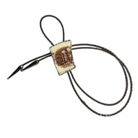 Image 1 of Wall Street Porcelain Bolo Tie 