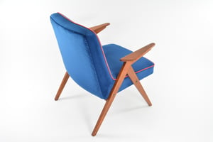 Image of Fauteuil Bunny bleu roi