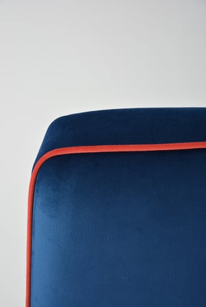 Image of Fauteuil Bunny bleu roi