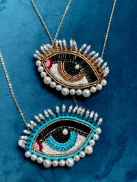 Image 2 of Frida Eye Necklace