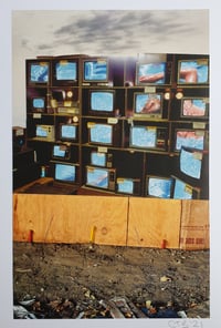 Image 1 of 'Farmers' market'  Framed