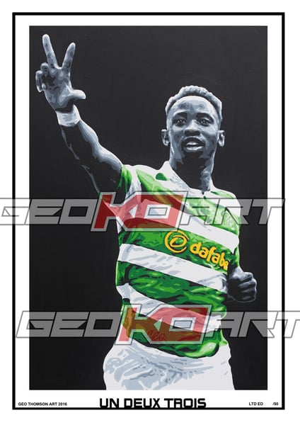 Image of MOUSSA DEMBELE HATRICK V RANGERS