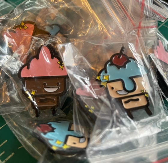 Image of Mochi and Kurimu Pins