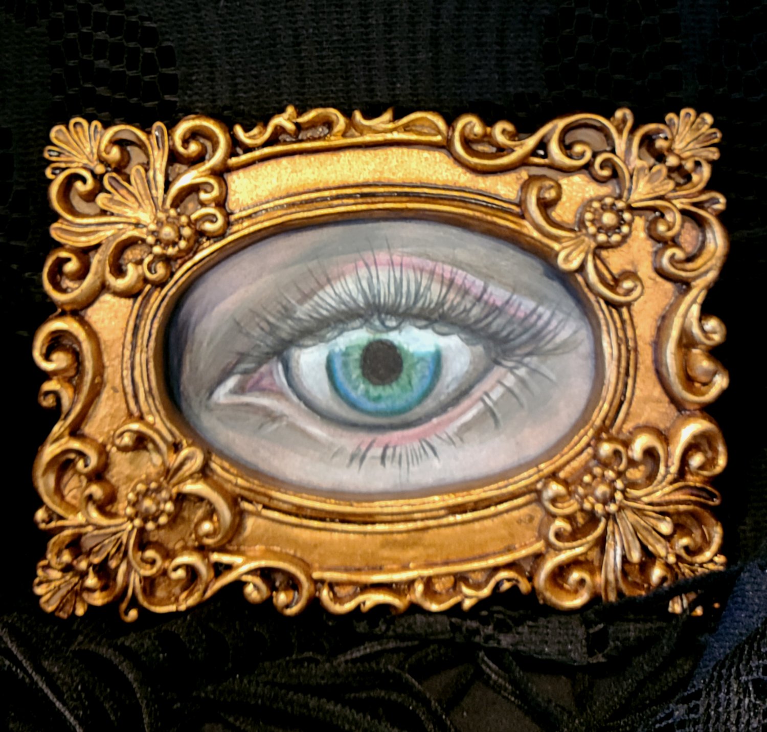 Image of Human Eye Study OOAK