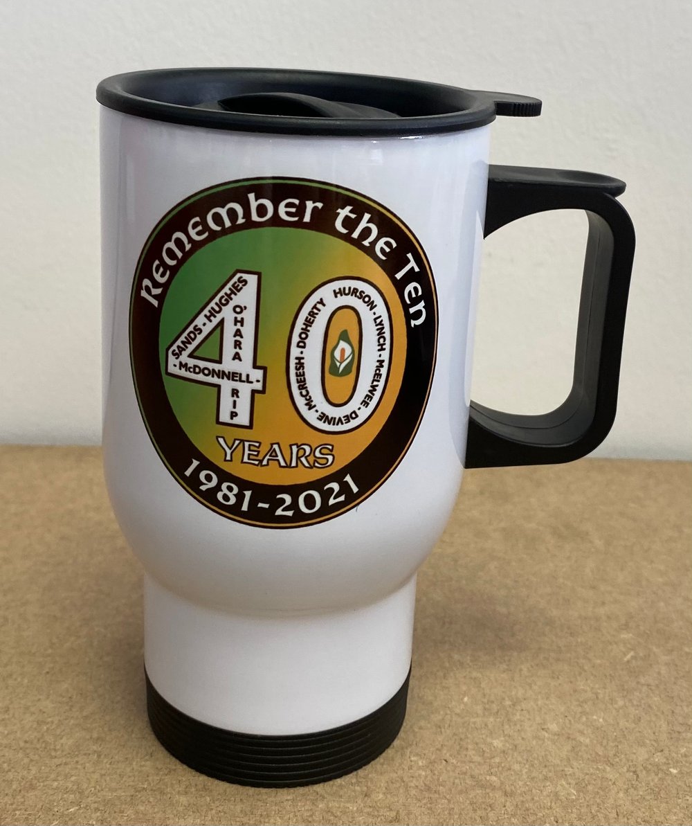 Hunger Strikers 40th anniversary Travel Mug