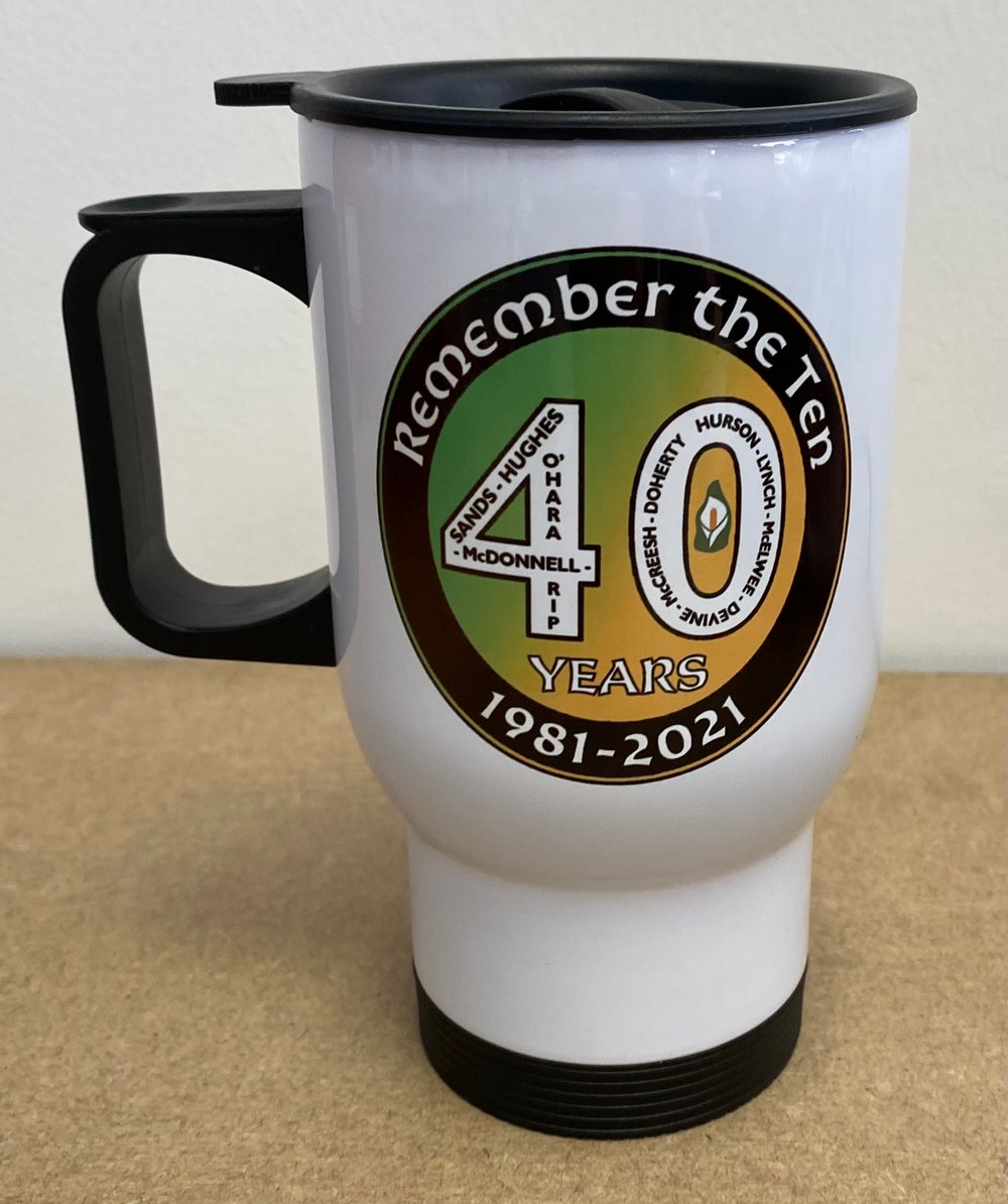 Hunger Strikers 40th anniversary Travel Mug