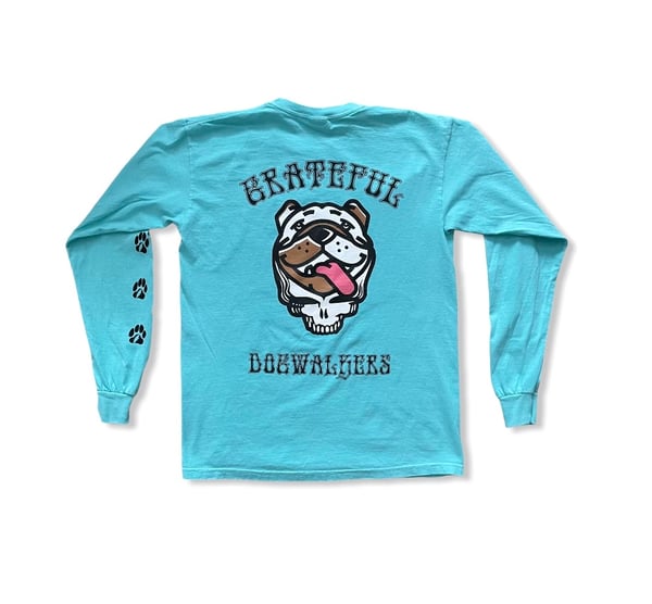 Image of Grateful Dog Long Sleeve in Chalky Mint