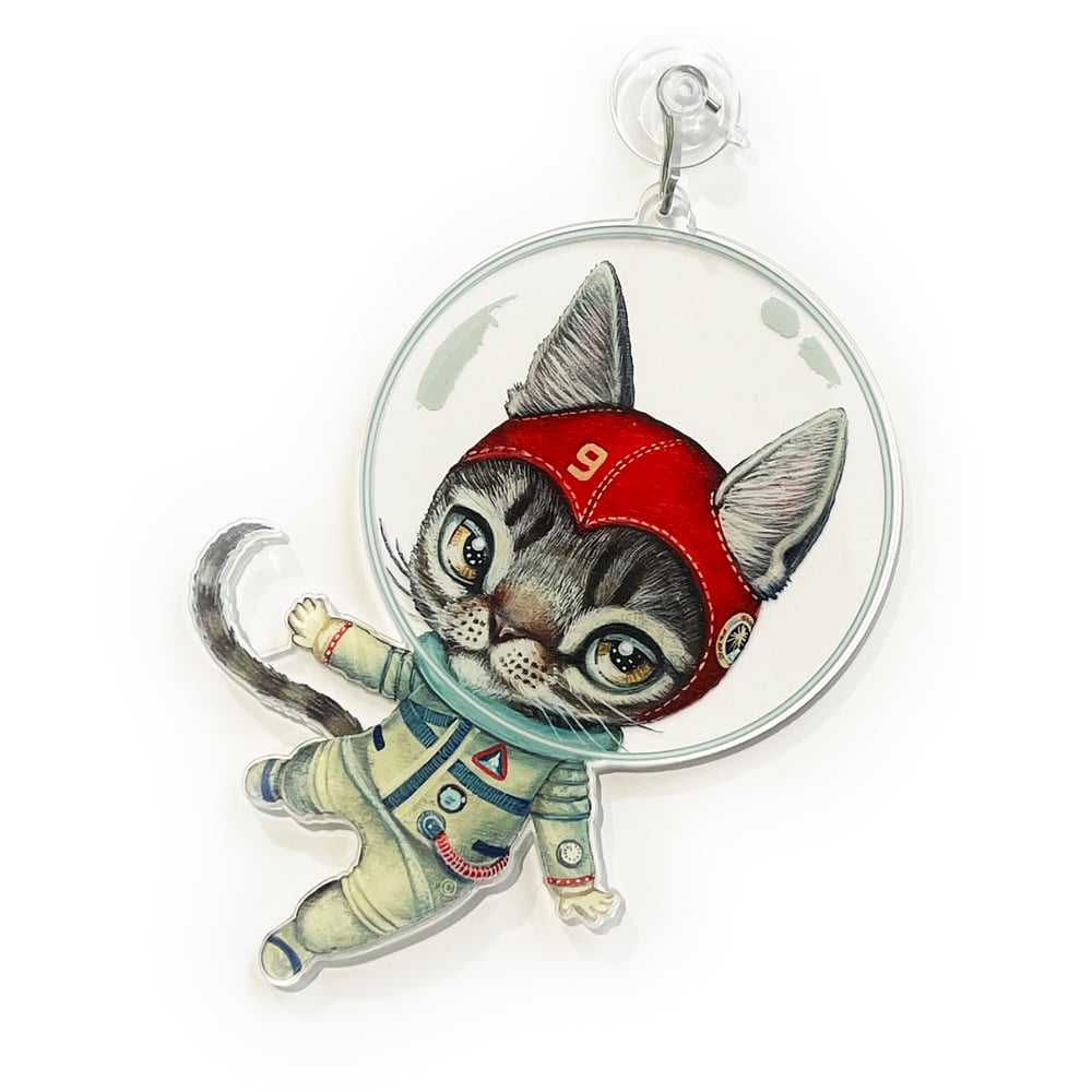 Image of Galacticat (Window Charm)
