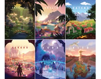 Image 1 of Legend of Zelda ✦ Travel Destination Prints