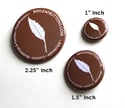 100 Custom Pins - 1.5 inch Medium Size 