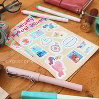 Image 2 of Original: Special Delivery Kiss-Cut Sticker Sheet