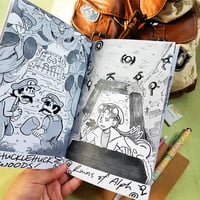 Image 3 of Town Map: An Inktober Video Game Environment Zine
