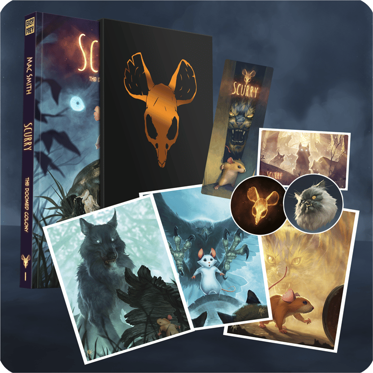 Image of <s>Scurry Book 1: The Doomed Colony PREMIUM EDITION</s> (SOLD OUT)