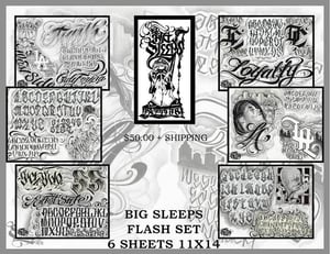 Image of BIG SLEEPS FLASH SET 1