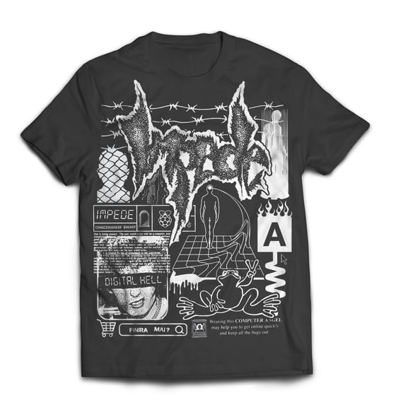 Image of IMPEDE - 'Digital Hell' Shirt