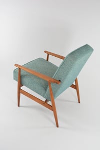 Image 4 of Fauteuil FOX émeraude chiné