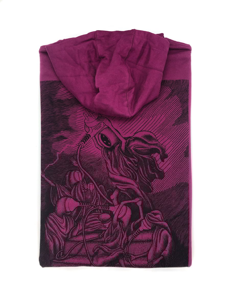 Image of Plugmoses hoody fuxia