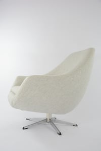 Image 3 of Coquille  pivotante "Diplomat" gris clair