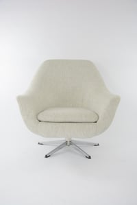 Image 5 of Coquille  pivotante "Diplomat" gris clair