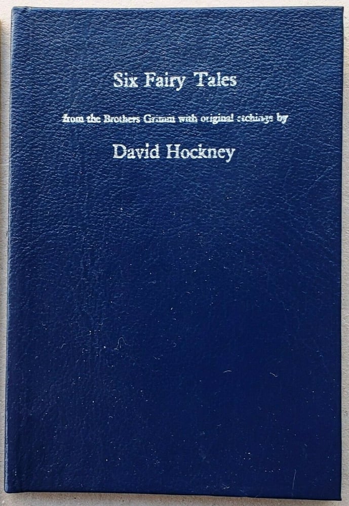 Image of david hockney  / digging glass / 20/042