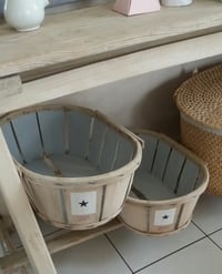 Ancienne cagette de primeur numérotée