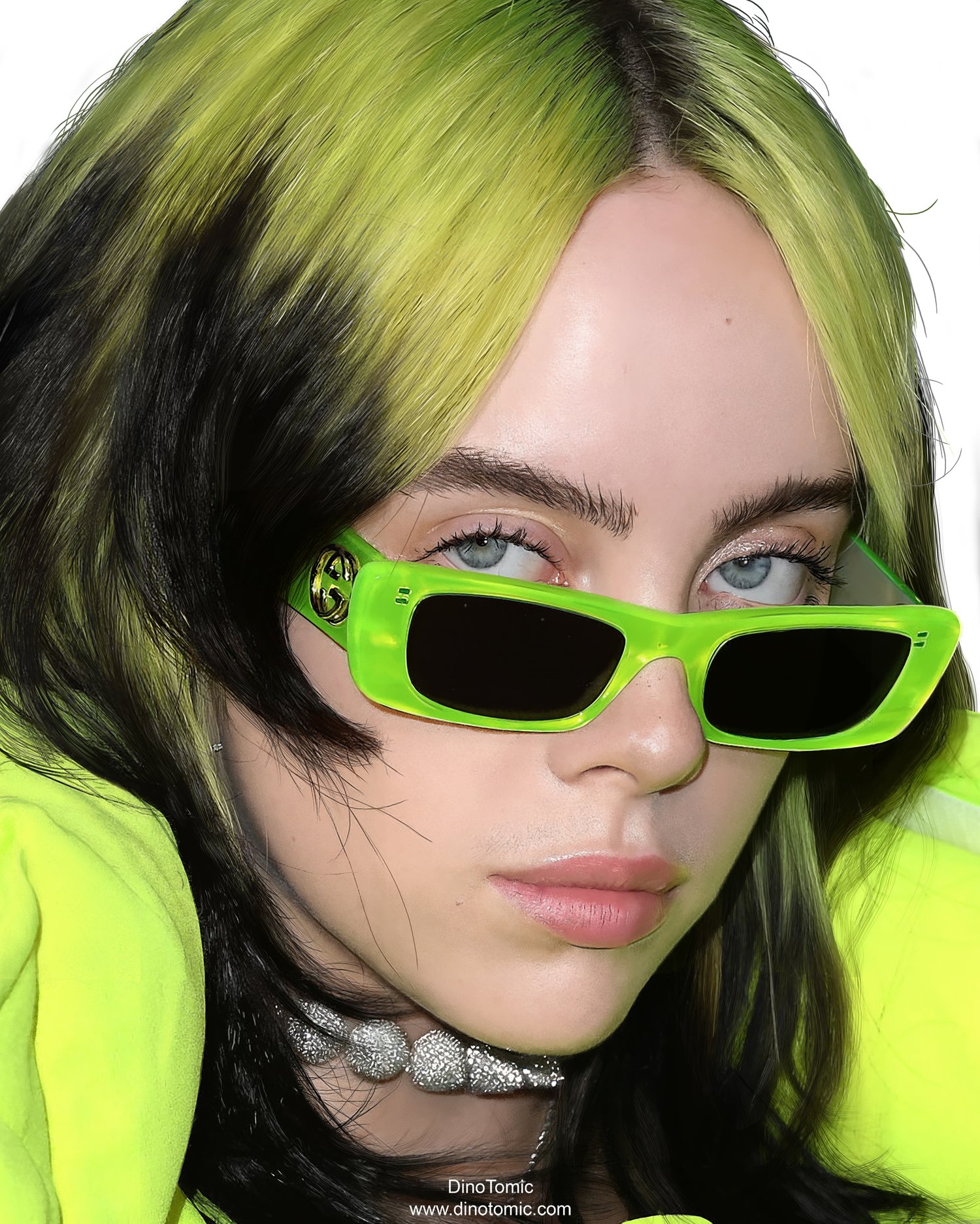 Image of #295 Painting of Billie Eilish
