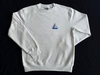 Image 2 of Writingmyname Sweater no.1 white/blue