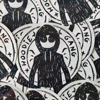 Image 2 of Hoodie Gang - 2 x 9,5 x 9,5 cm stickers