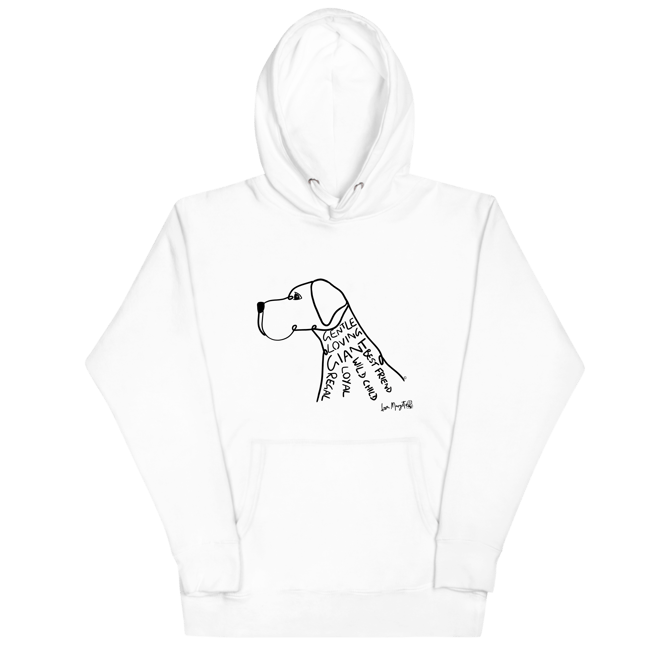 Great Dane Shirt    Adjective Doodle Sketch Floppy Eared Dane