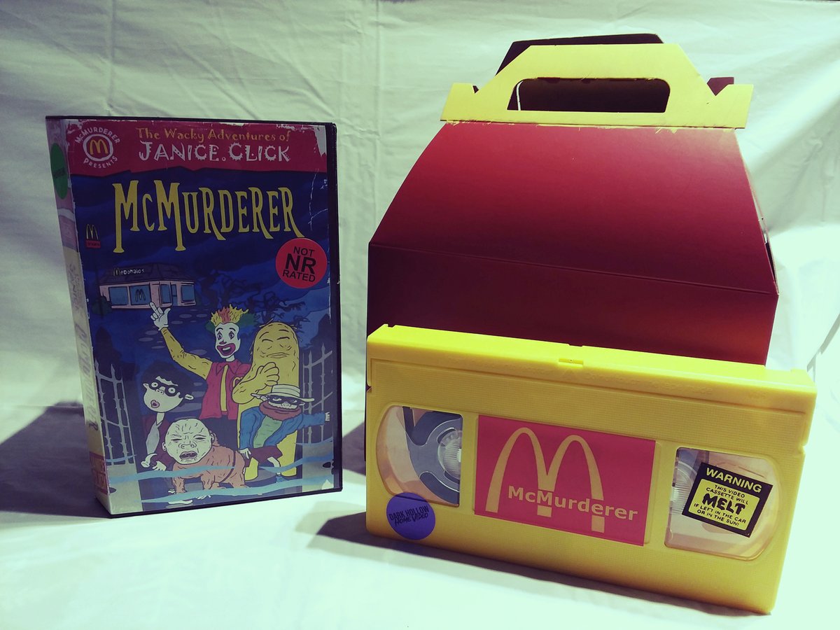 Image of UnHappy Meal (color of tape varies) 