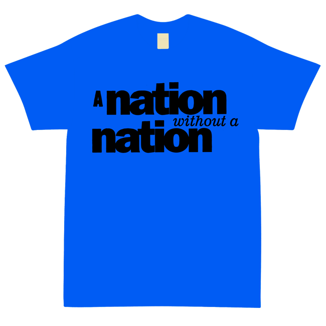 Nation Without Blue T Shirt