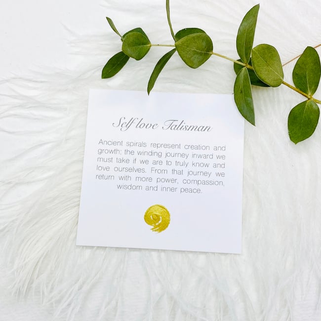 Silver Self Love Talisman