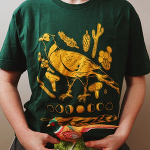 Pheasant T-shirt - GREEN
