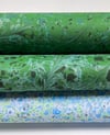 Lavender Oil Collection II Marbled Paper 1/2 sheets