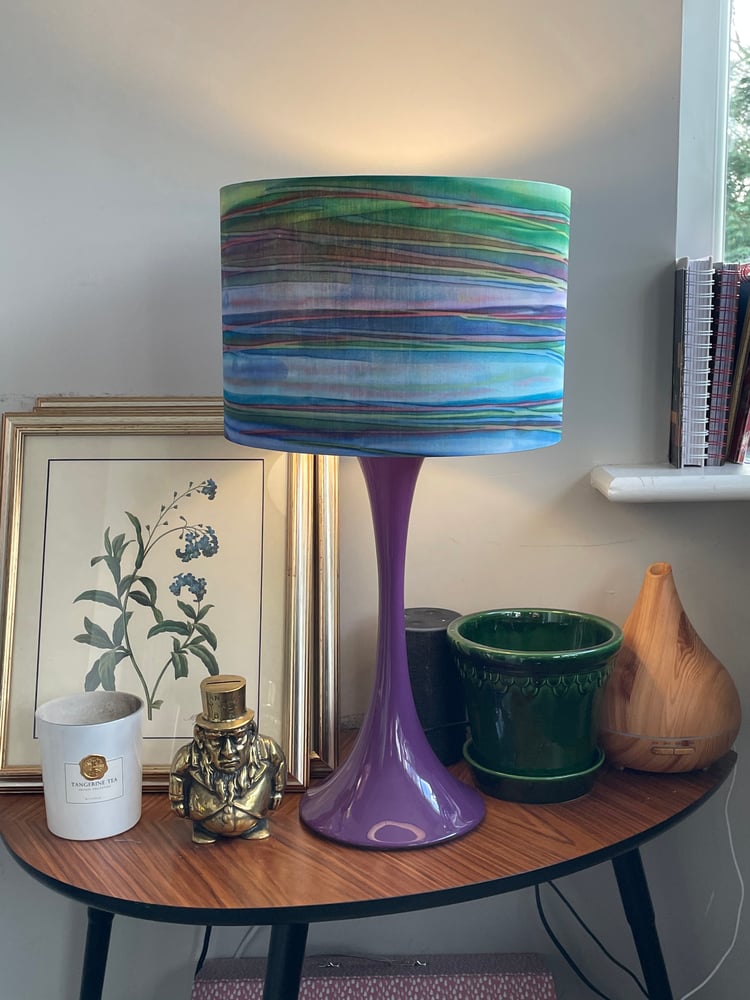 Image of Patina Handpaints Stripes Bermuda Shade 30cm