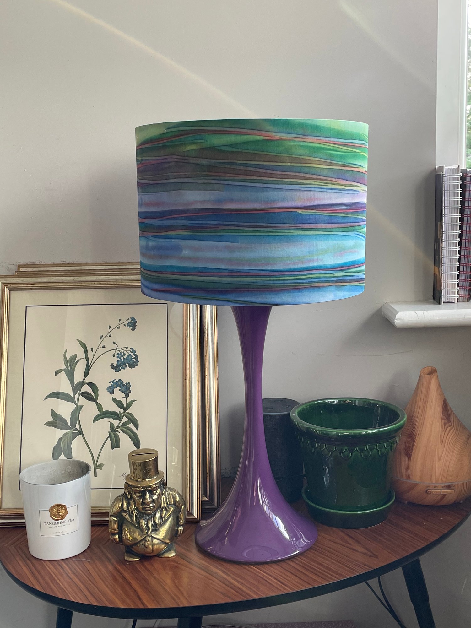 Image of Patina Handpaints Stripes Bermuda Shade 30cm