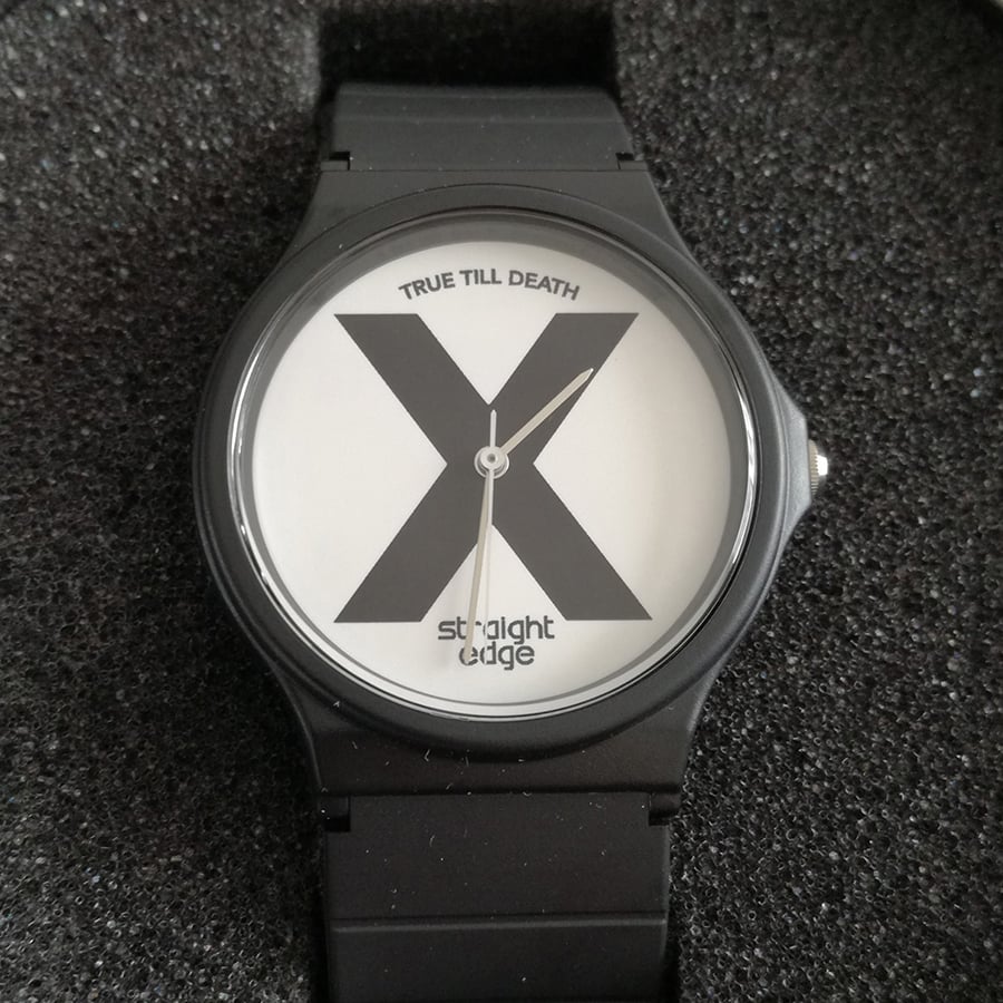 straight edge swatch