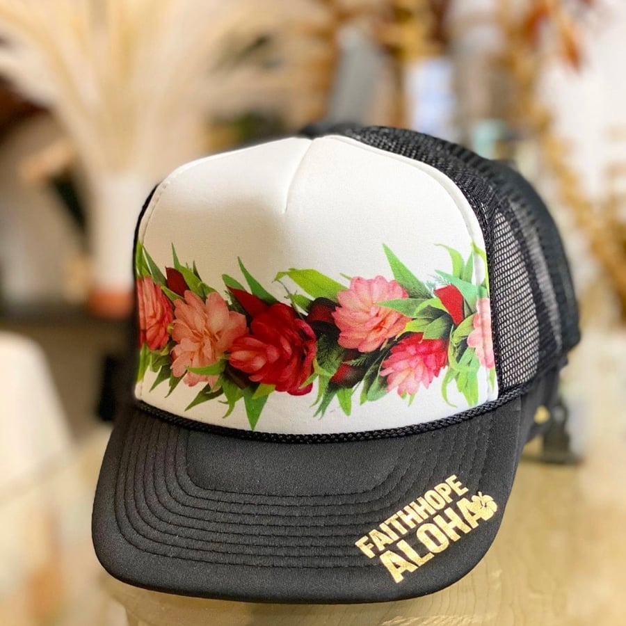 Image of Lei Po’o “Crown of Beauty” Trucker Hat