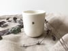 Montblanc coffee cup with personalised letter