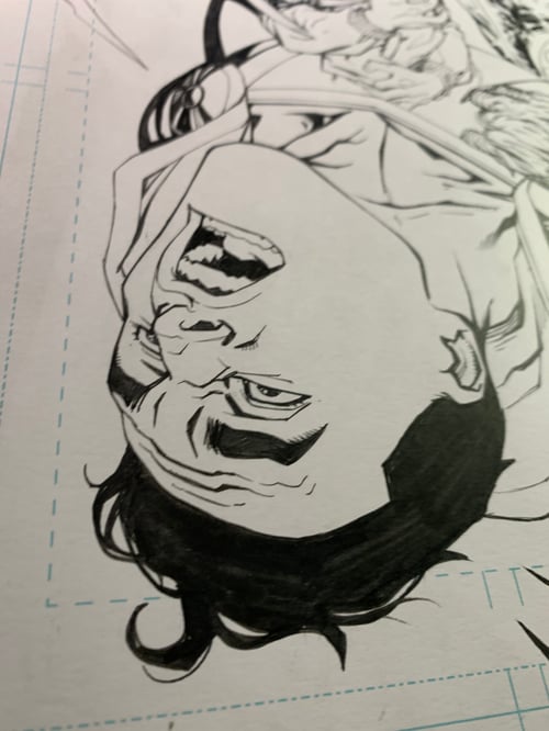 Image of FUTURE STATE SHAZAM #2 COVER original art