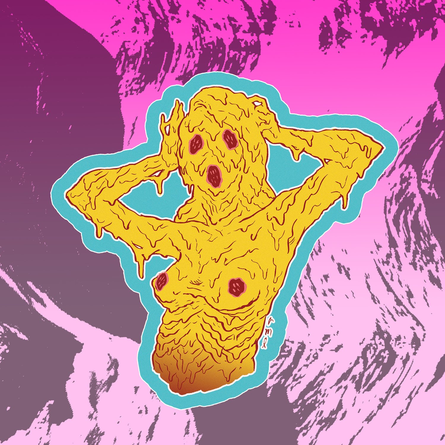 Image of PIZZA BABE Sticker