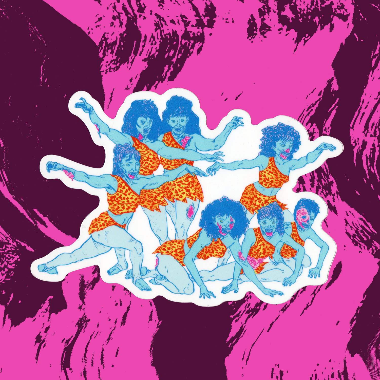 Image of ZOMBIE BURLESQUE Sticker