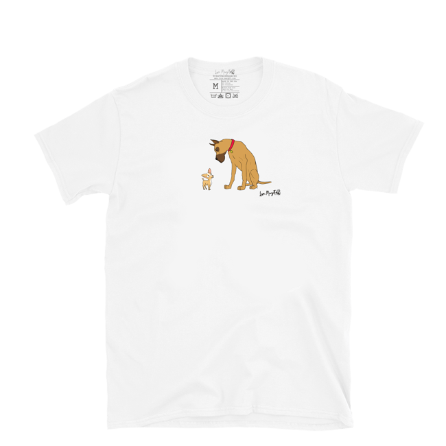 Great Dane Shirt | Fawn Great Dane & Chihuahua BFF