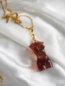 Image 2 of Body Necklace (brown)