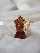 Image 4 of Body Necklace (brown)