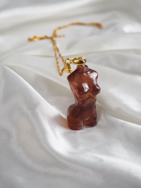 Image of Body Necklace (brown)