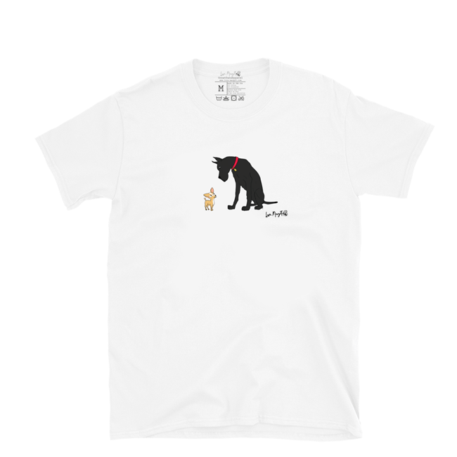 Great Dane Shirt | Black Great Dane & Chihuahua BFF